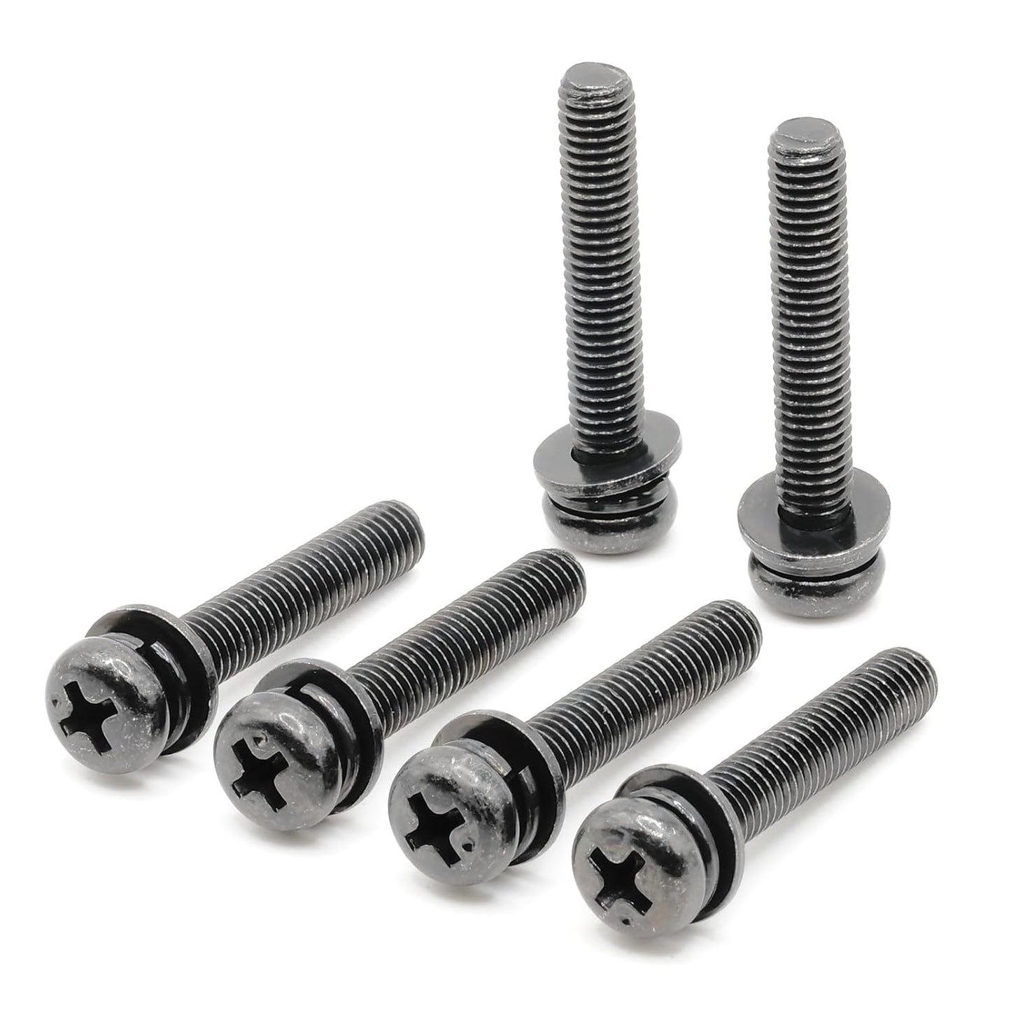 ReplacementScrews 86UA7500ZUA 86 Inch UA75 Set (Pack 6) Stand Screws Compatible with LG - Series TV - Complete