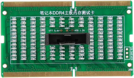 SO-DIMM DDR234(DDR4) Notebook Memory Dual-Purpose Test Card with Light, Analyzer Diagnostic Tester Post Test Card