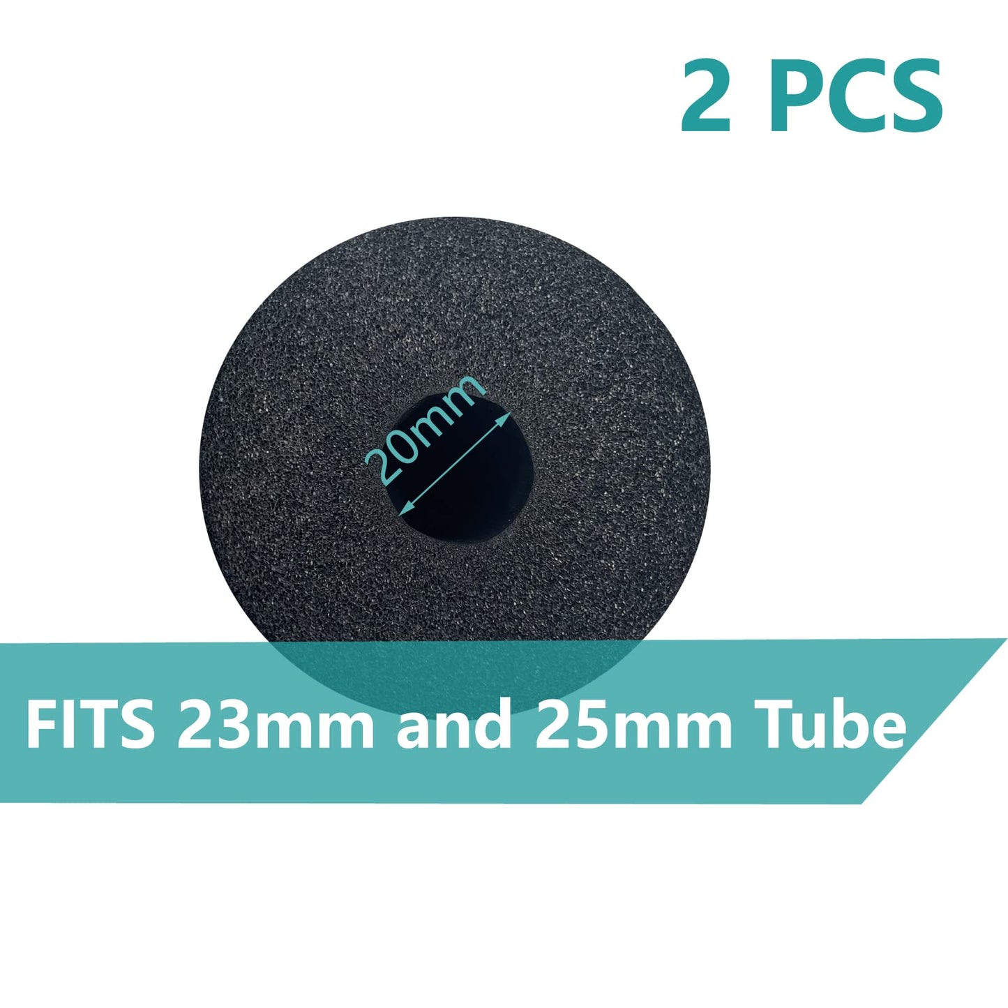 Foot Foam Pads Rollers Replacement,Replacement Foam Pads,Machine Tube Leg Foam Roller pad Replacement,Roller Pad for Leg Extension for Weight Bench,Inversion Table and Gym Exercise equipments