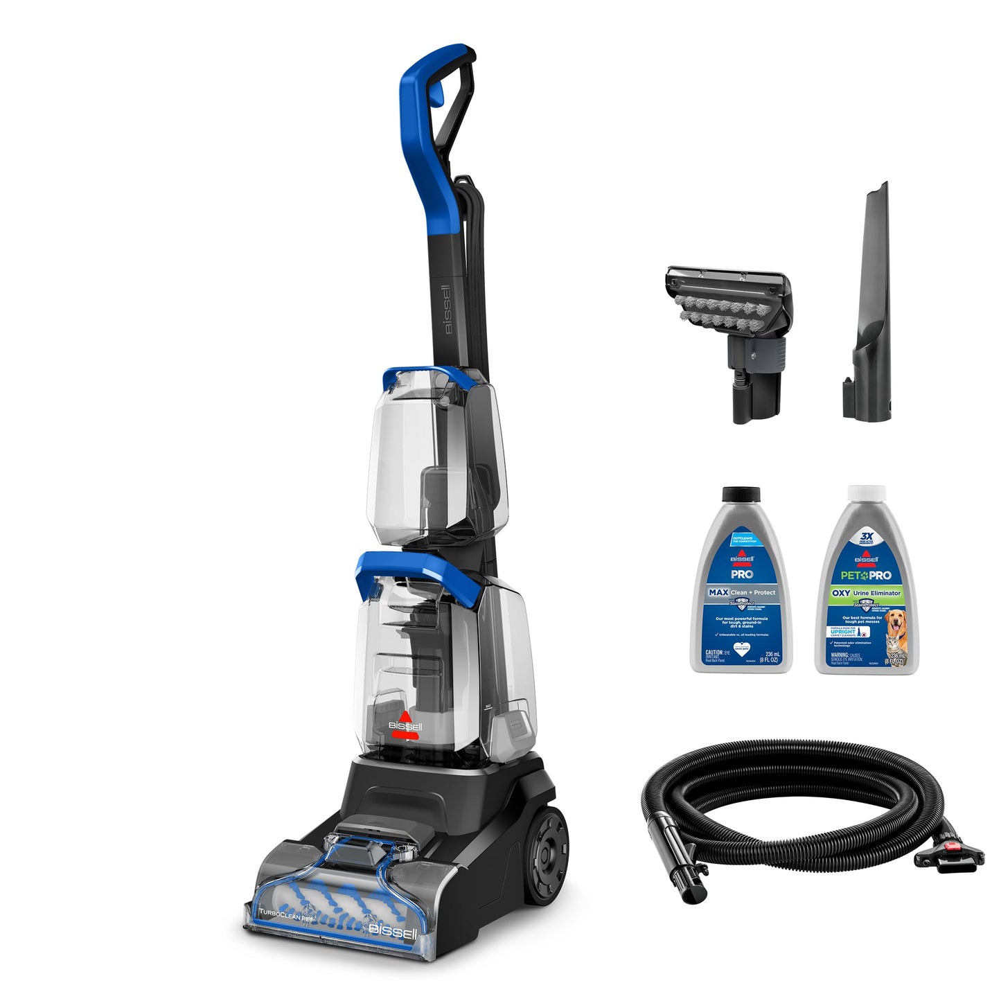 BISSELL TurboClean PET, Upright Carpet & Upholstery Cleaner, 3948