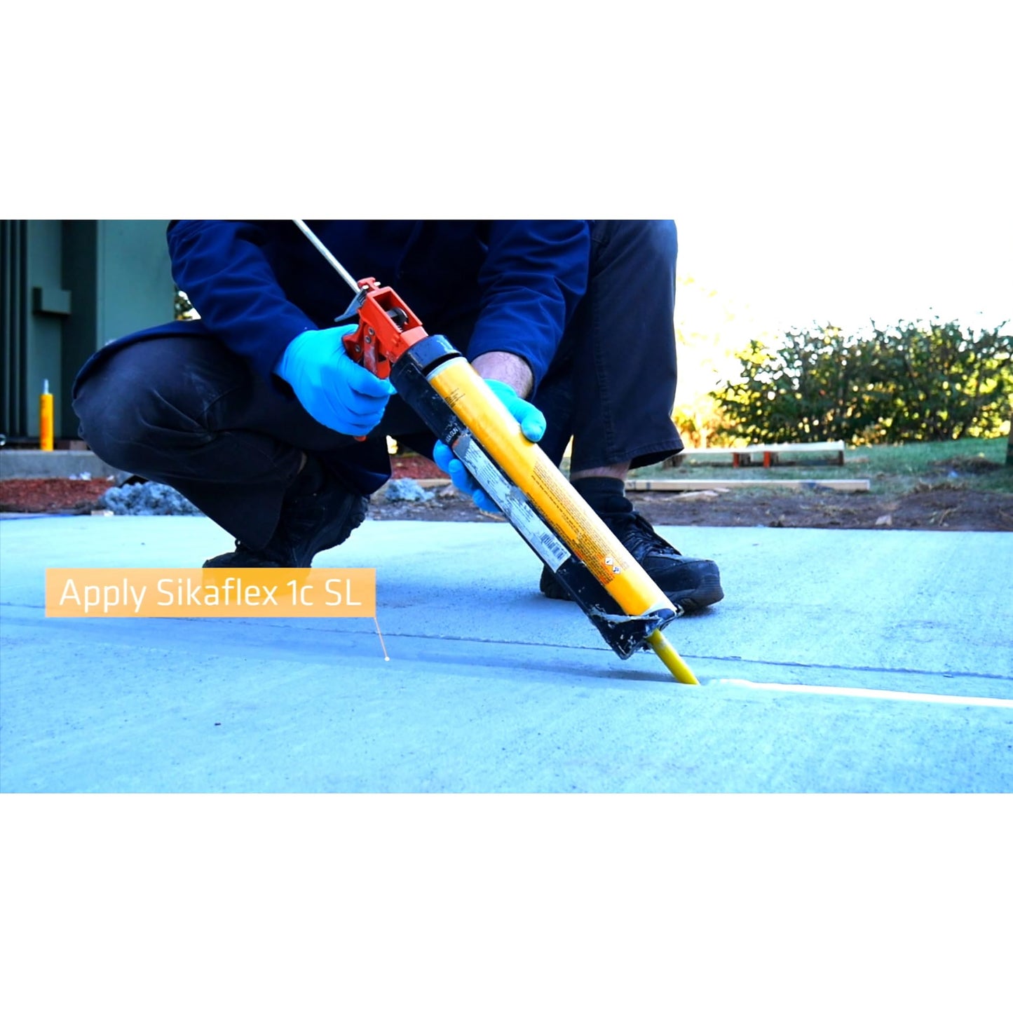 AWF PRO - Sikaflex 1C SL 10 oz Limestone, Concrete Expansion Joint Filler, Self Leveling, Polyurethane Sealant. Pack of 12