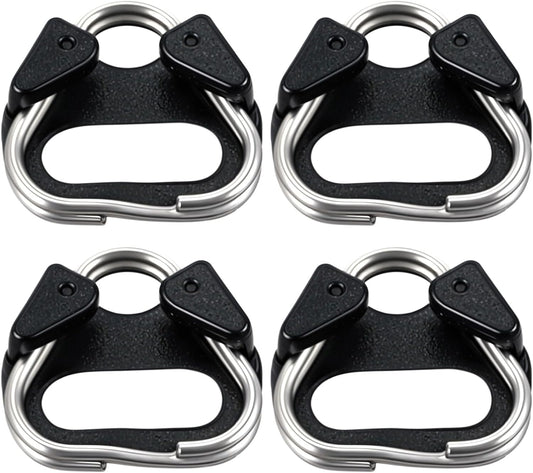 Sorcristy Lug Ring Camera Strap, Stainless Steel Triangle Split Ring and ABS Cap with All Brand D-SLR Rangefinder