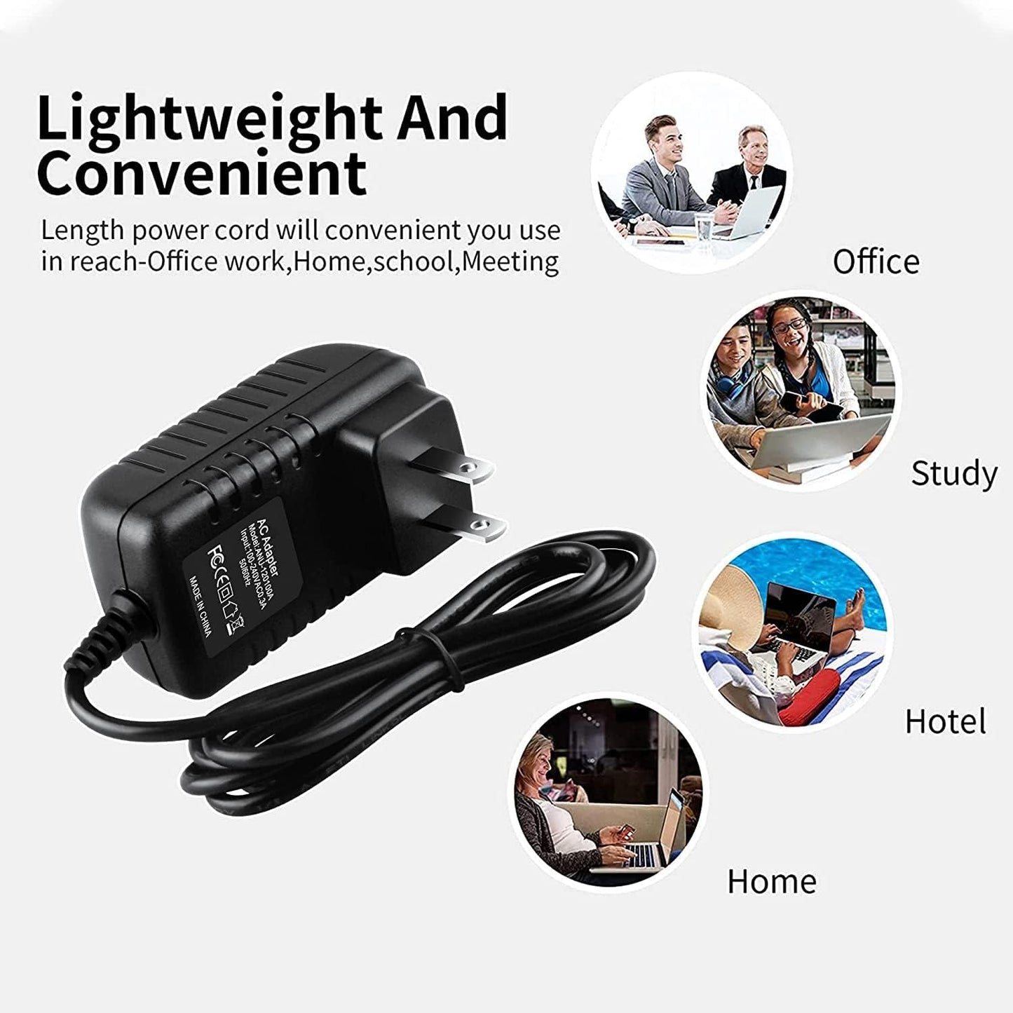 Xzrucst 8V D.C.8V 500mA 8 8VDC AC/DC Adapter for Input: Volt The Plane Toy Kid's Ride on Toys Electric Battery-Powered