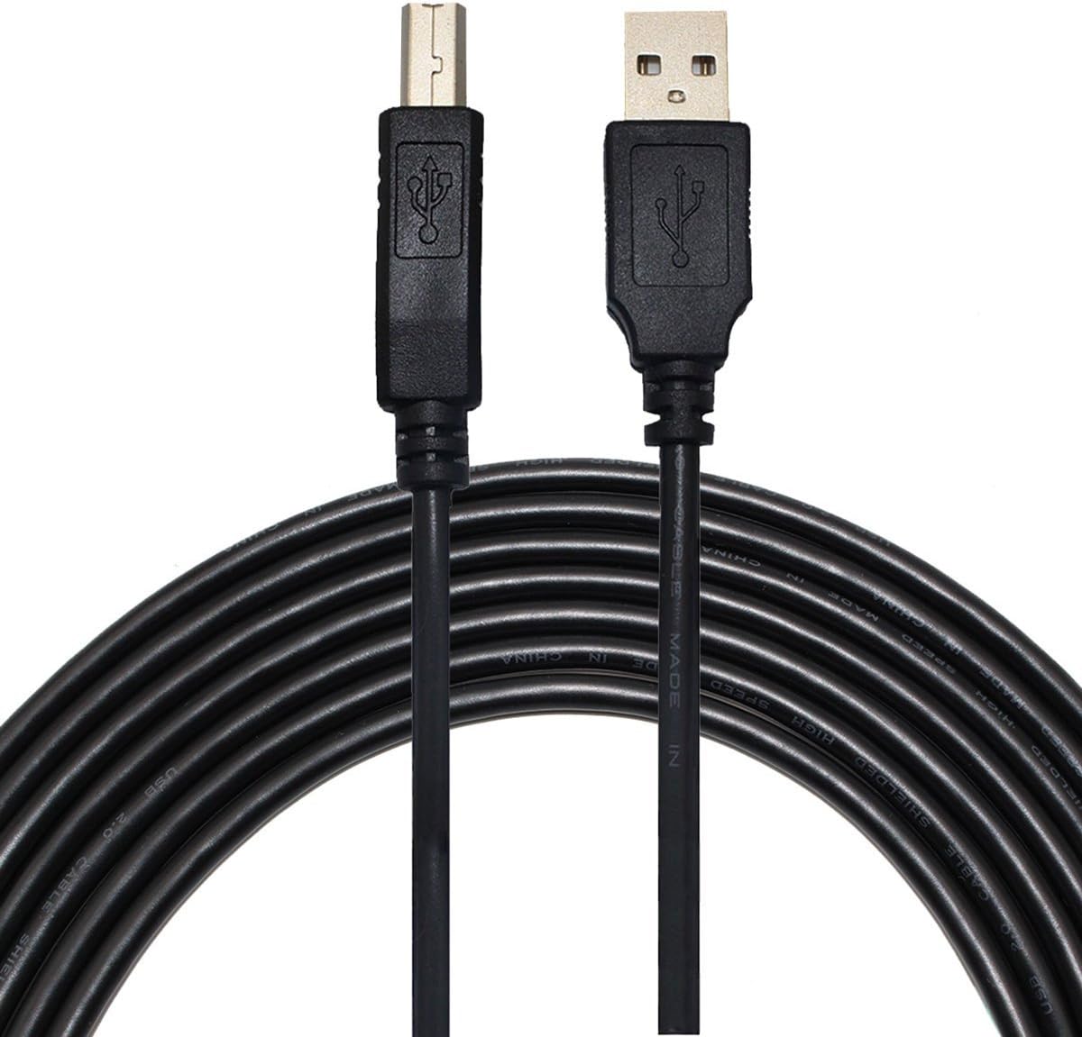 BestCH 6ft (5FT) C4235 C4240 C4250 USB Cable PC Laptop Data Sync Transfer Cord for HP PhotoSmart/PSC/Business