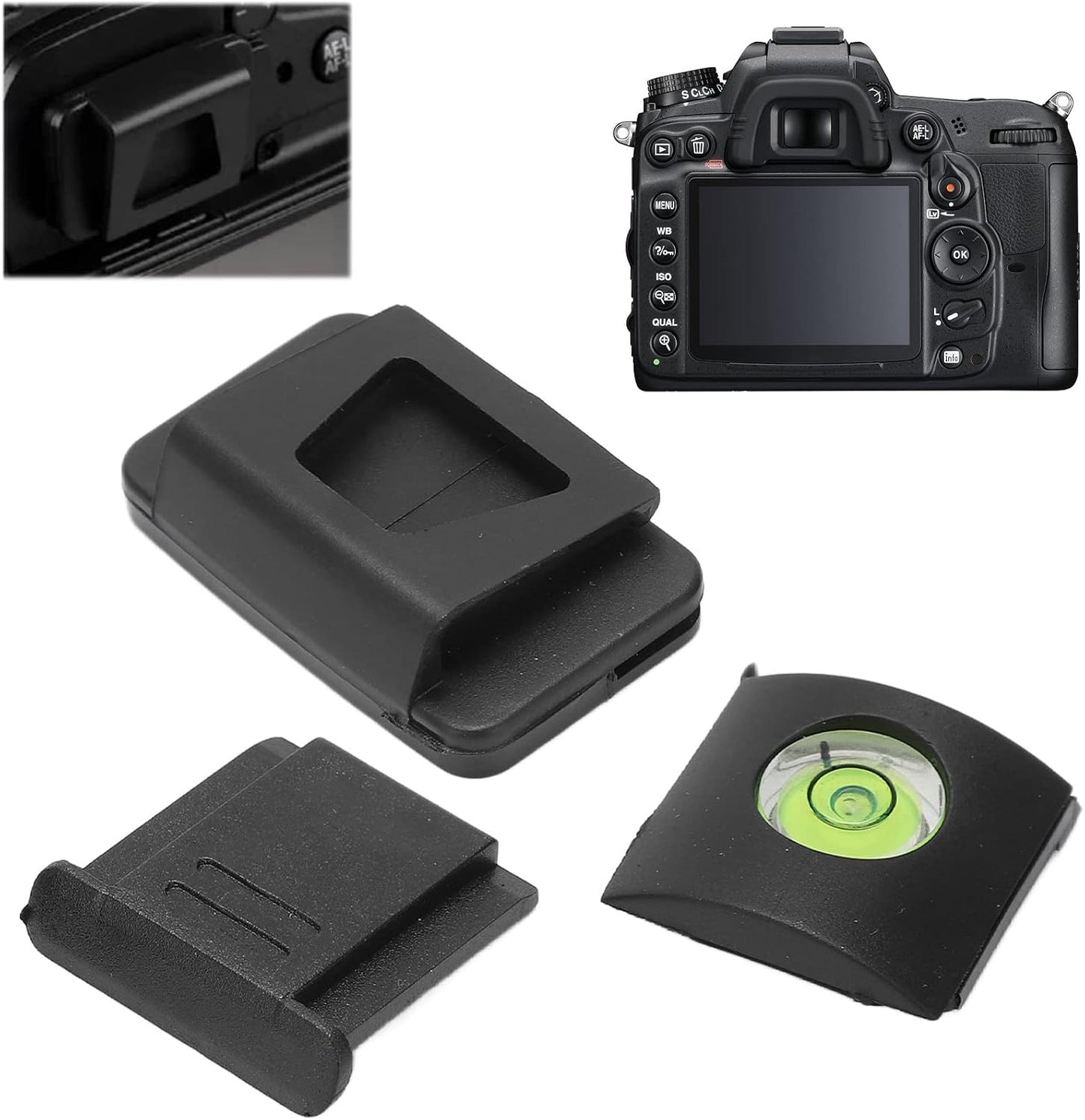 Eyecup,DK5 D7000,D3200,D3100,D5100,D5000,D90 Hilitand Viewfinder Camera Eyecup Eyepiece Viewfinder Protector,with Cold
