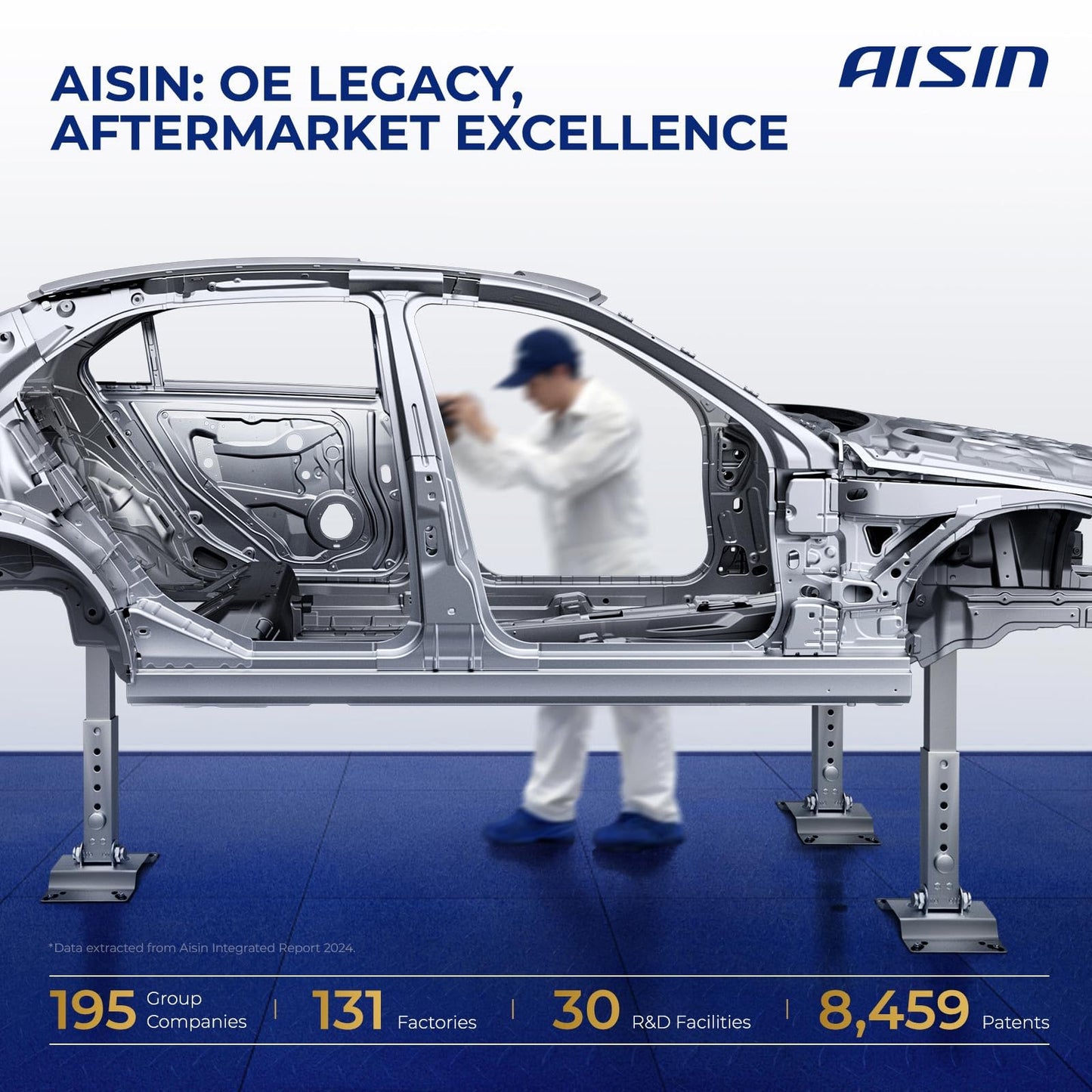 AISIN AFTERMARKET ACCT-00714 Air Conditioner AC Compressor - Compatible with Toyota RAV4 2009-2012 2.5L, Camry 2012-2017 2.5L, Sienna 2011-2013 2.7L - with 6-Pulley Groove, with Clutch