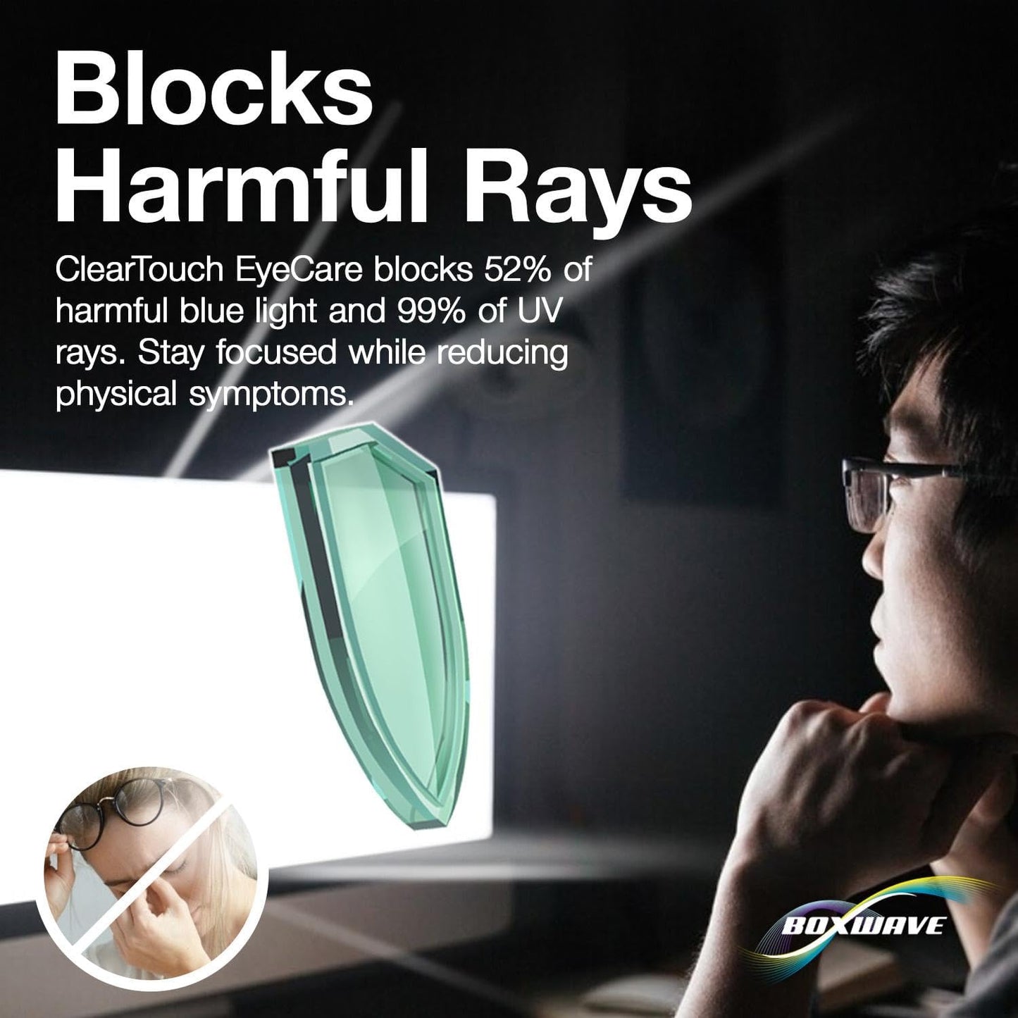 BoxWave TIMMKOO Q5 MP3 (2-Pack), Screen Protector Compatible with WiFi Player - ClearTouch Crystal Anti-UV EyeCare