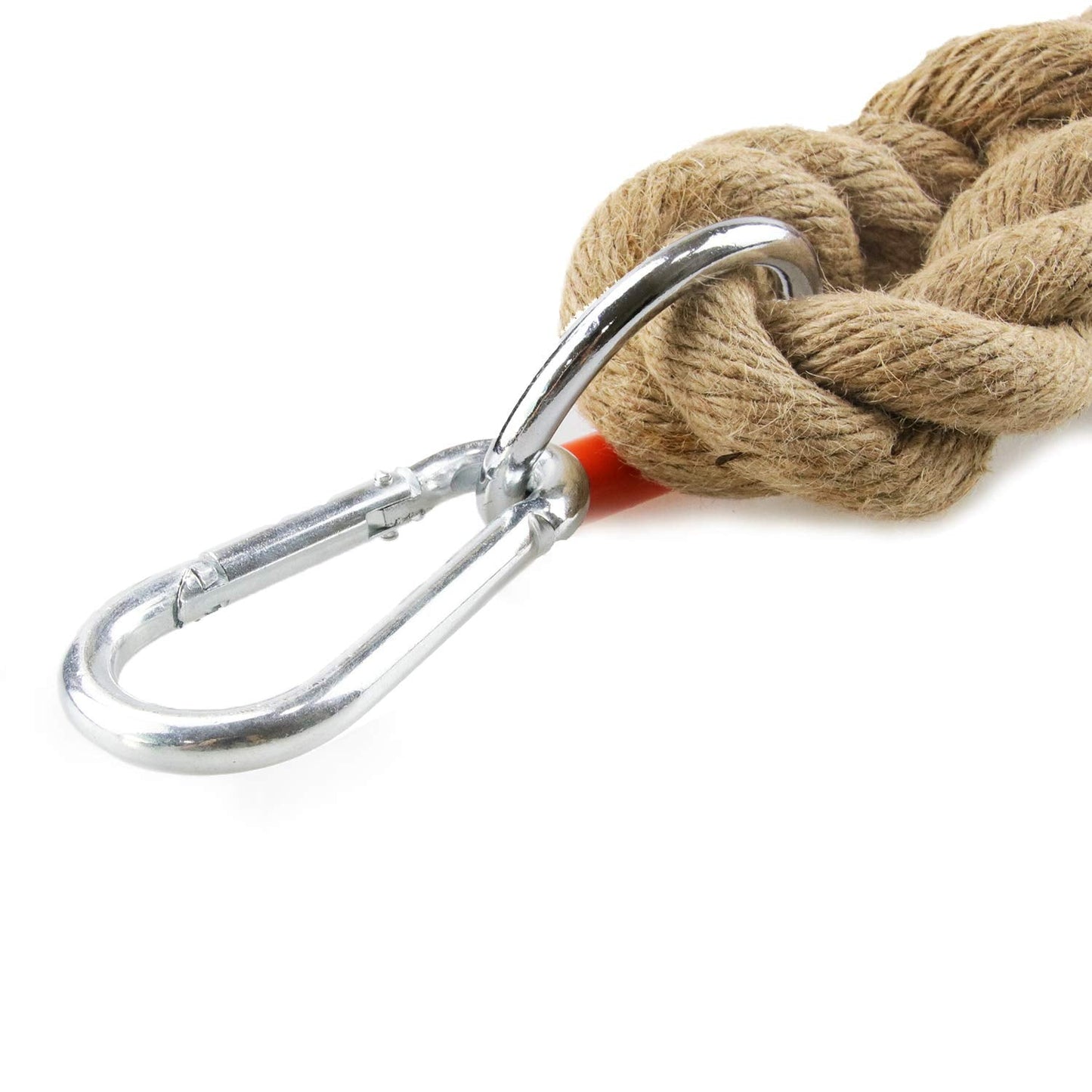 Perantlb Outdoor Climbing Rope for Fitness and Strength Training, Workout Gym Climbing Rope, 1.5'' in Diameter, with Hook, Length 20 Feet