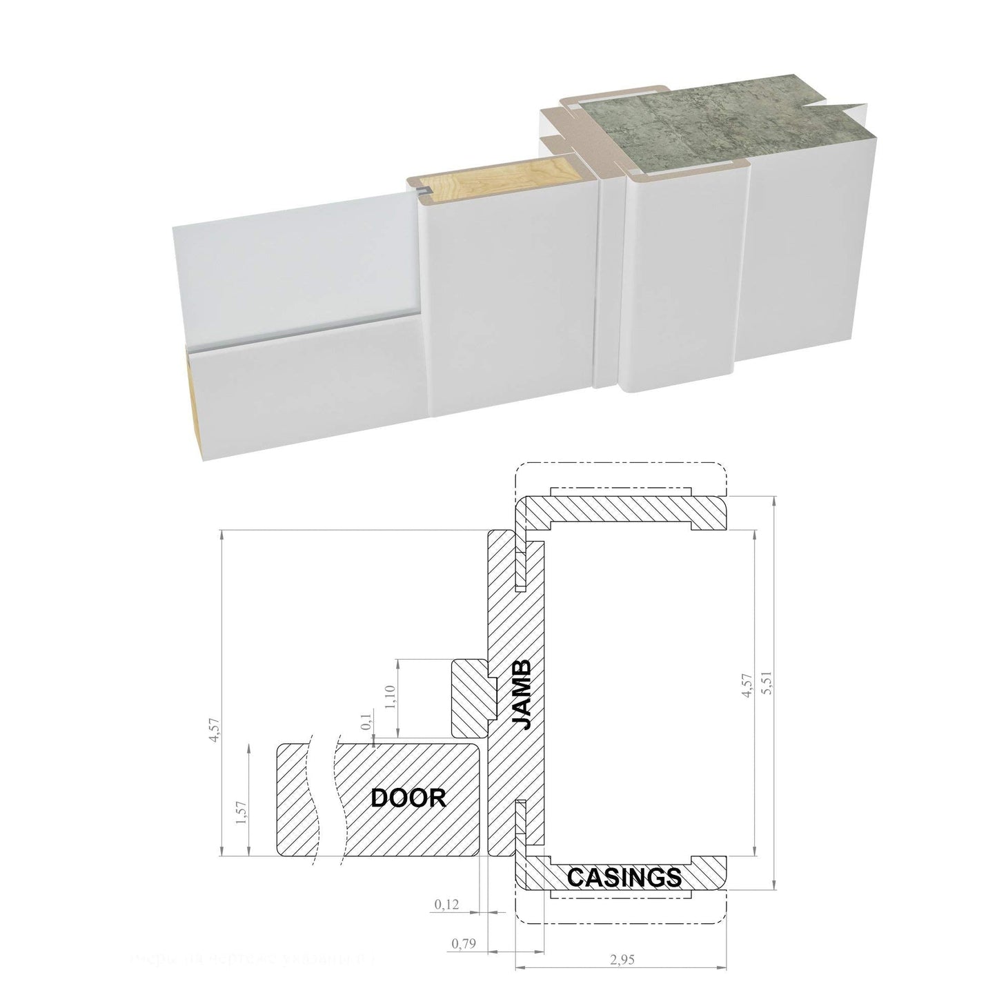 SARTODOORS Modern Solid French Door Frosted Glass 30 x 96 inches with Handle | Planum 2102 Black Matte | Single Regural Panel Frame Trims | Bathroom Bedroom Sturdy Doors