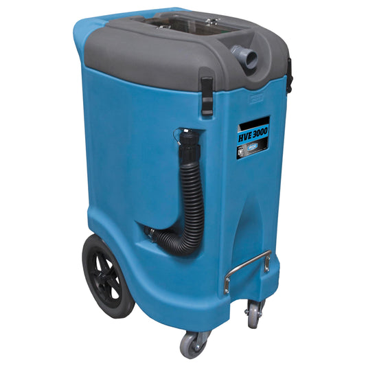 Dri-Eaz HVE 3000 Portable Flood Pumper with Auto Pump-Out and 12-Gallon Tank, Water Extractor (F479), Water Vacuum for Flooding