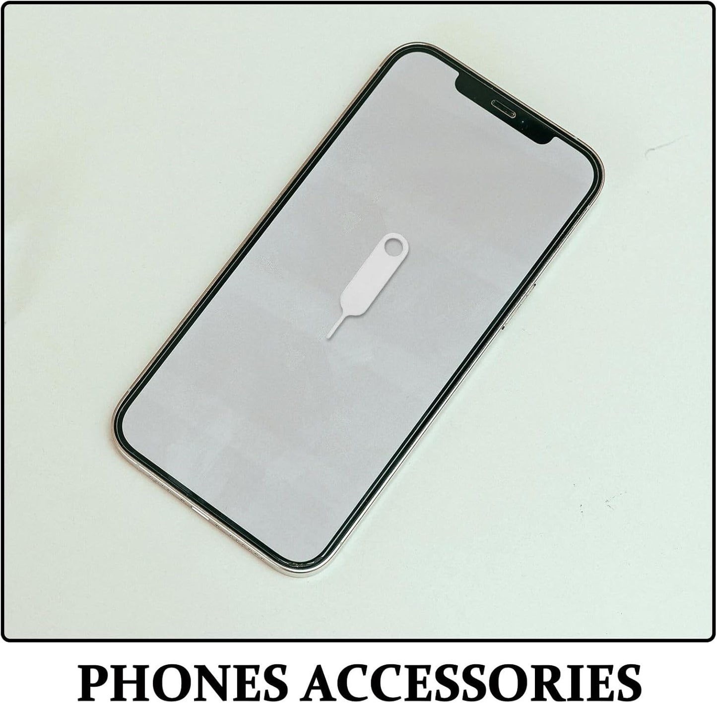 500pcs Sim Card Removal Tool Ejector Pin Stainless Steel Phone Sim Tool Ejection Pin Mobile Phone Compatible