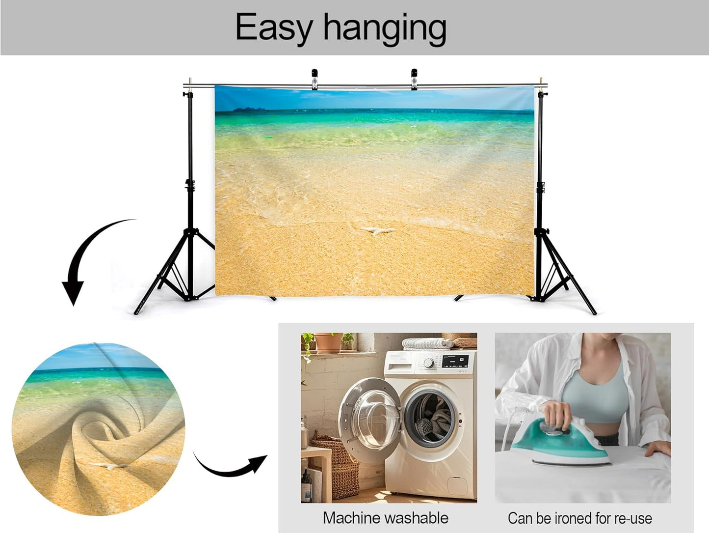 KeyWork 5x4ft Modern Red Accent Chairs Backdrop Contemporary Interior Photography Background for Minimalist Party