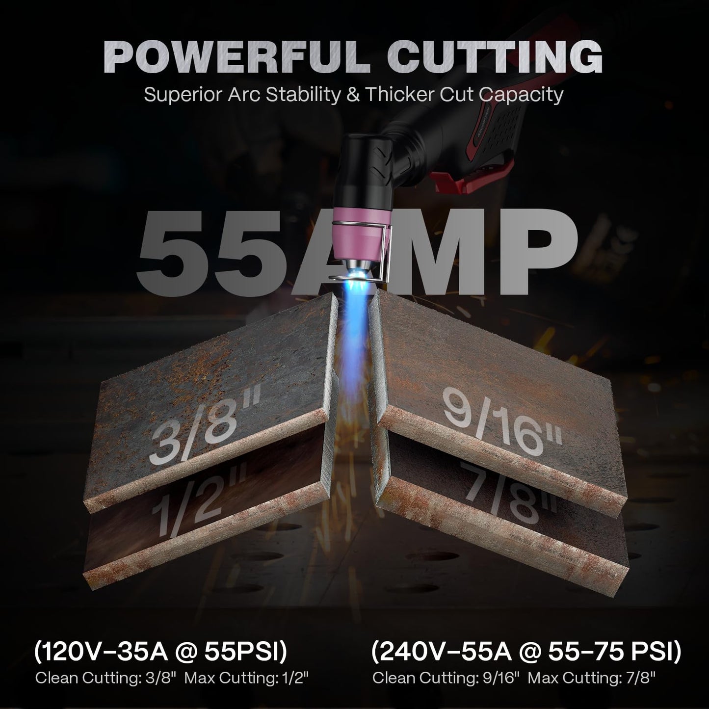 ARCCAPTAIN iControl CUT55 Prolux and AG-60 Plasma Cutter Torch Consumables