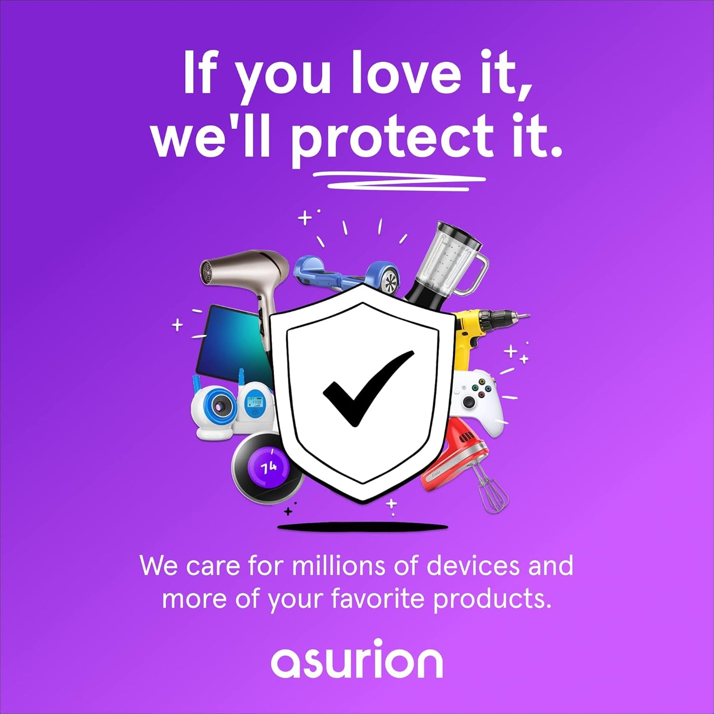 2 ($90 $99.99) ASURION Year Personal Care Protection Plan