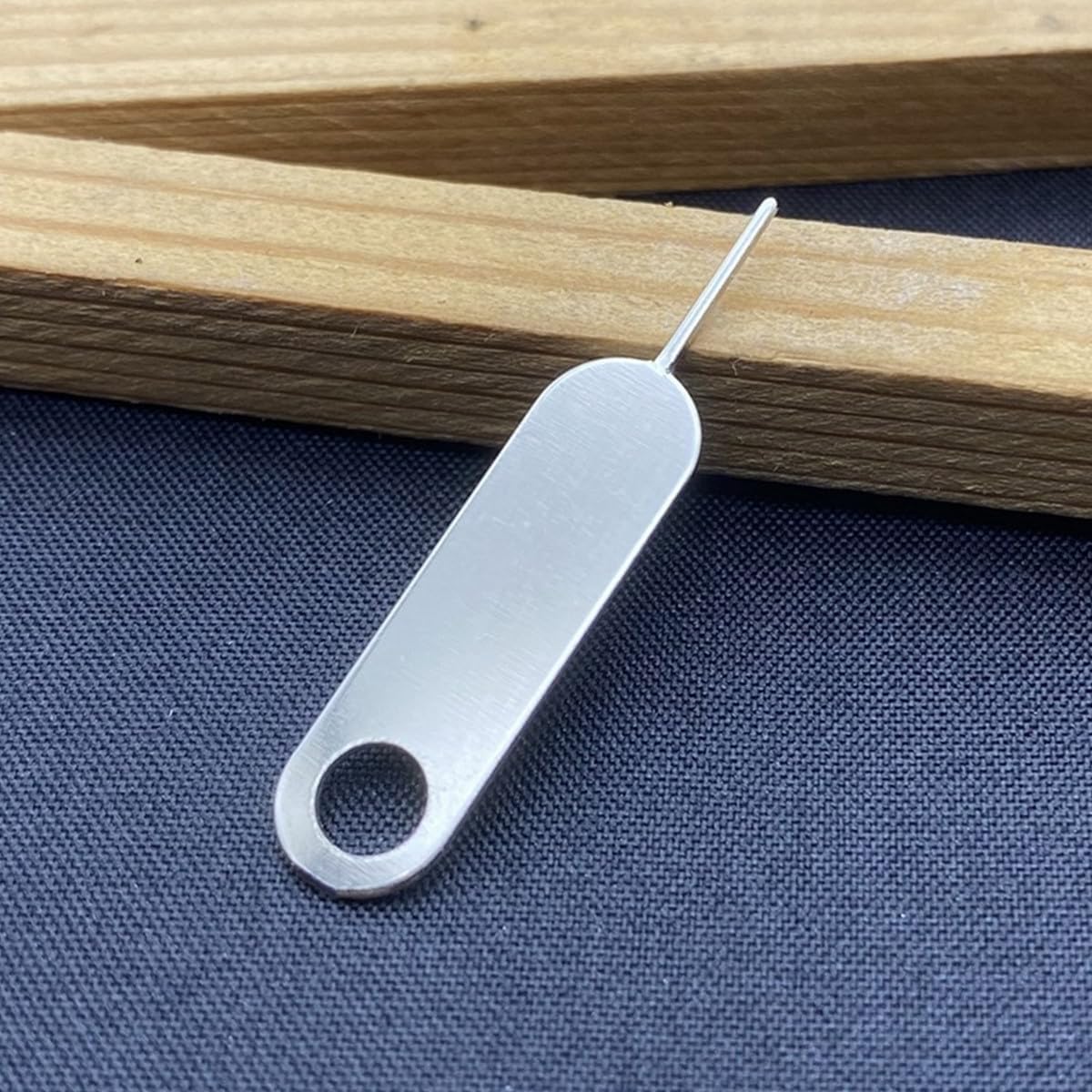 100pcs Mikikit Universal Sim Tray Eject Pin Tool for Mobile Phones, Hard Steel Removal Needle, Compatible