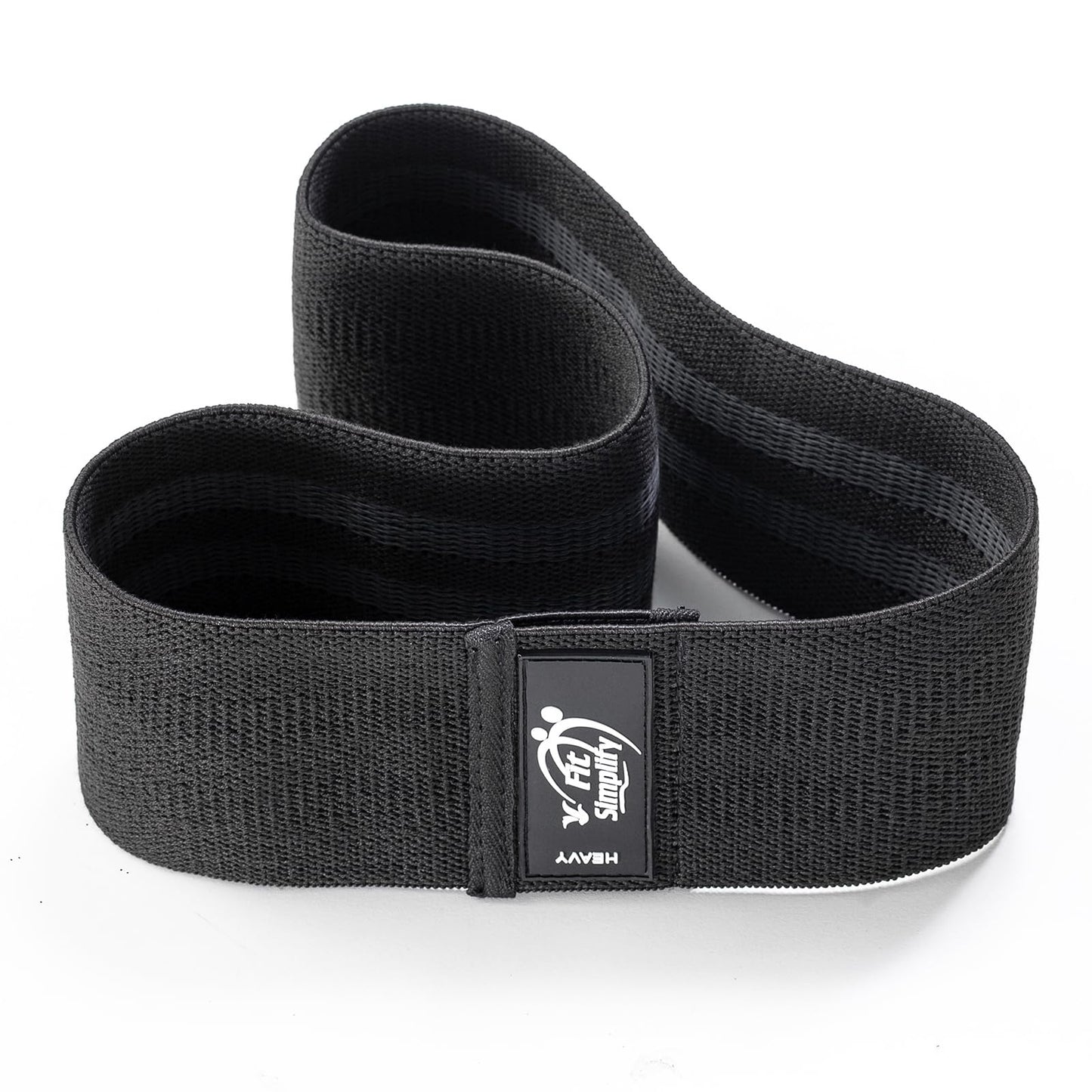 Fit Simplify Non Slip Fabric Resistance Hip Cloth Bands, Set of 3