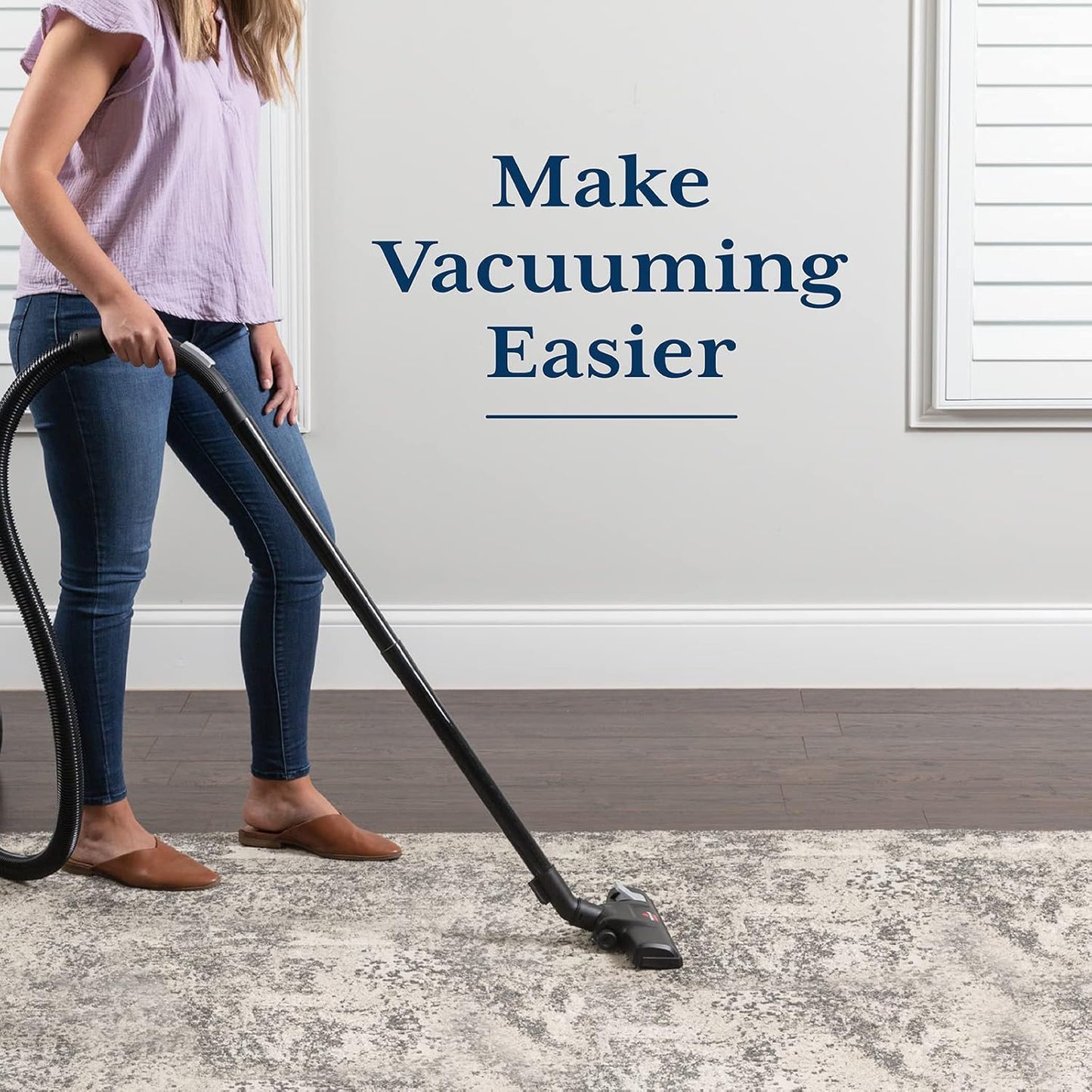 Veken Non-Slip Rug Pad Gripper - 4x8 Ft Thick Anti-Skid Mat for Hardwood & Tile Floors