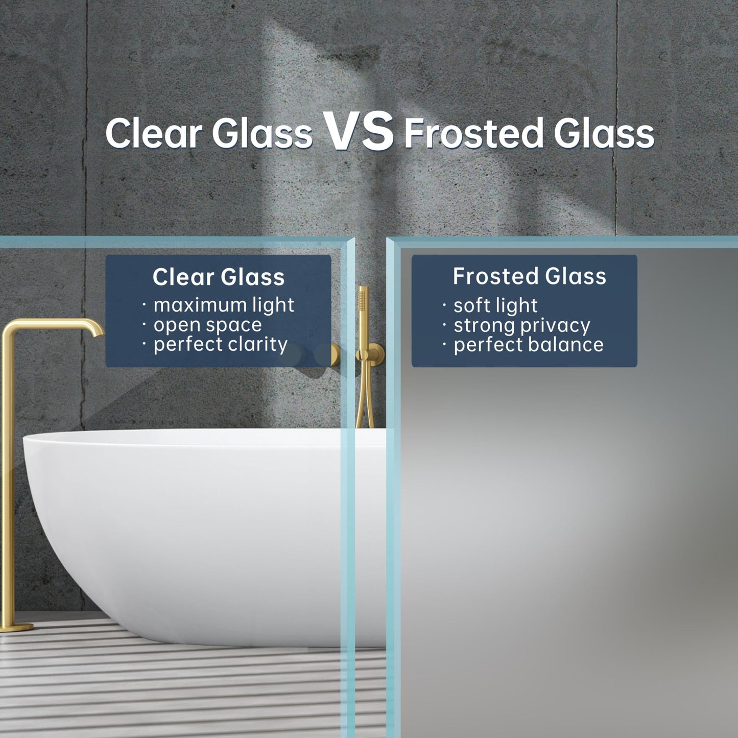 FELYL Double Sliding Shower Door 61-66" W x 72" H, Matte Black, Bypass Shower Door, Clear Glass, Framed, 1/4" (6mm) Tempered Glass