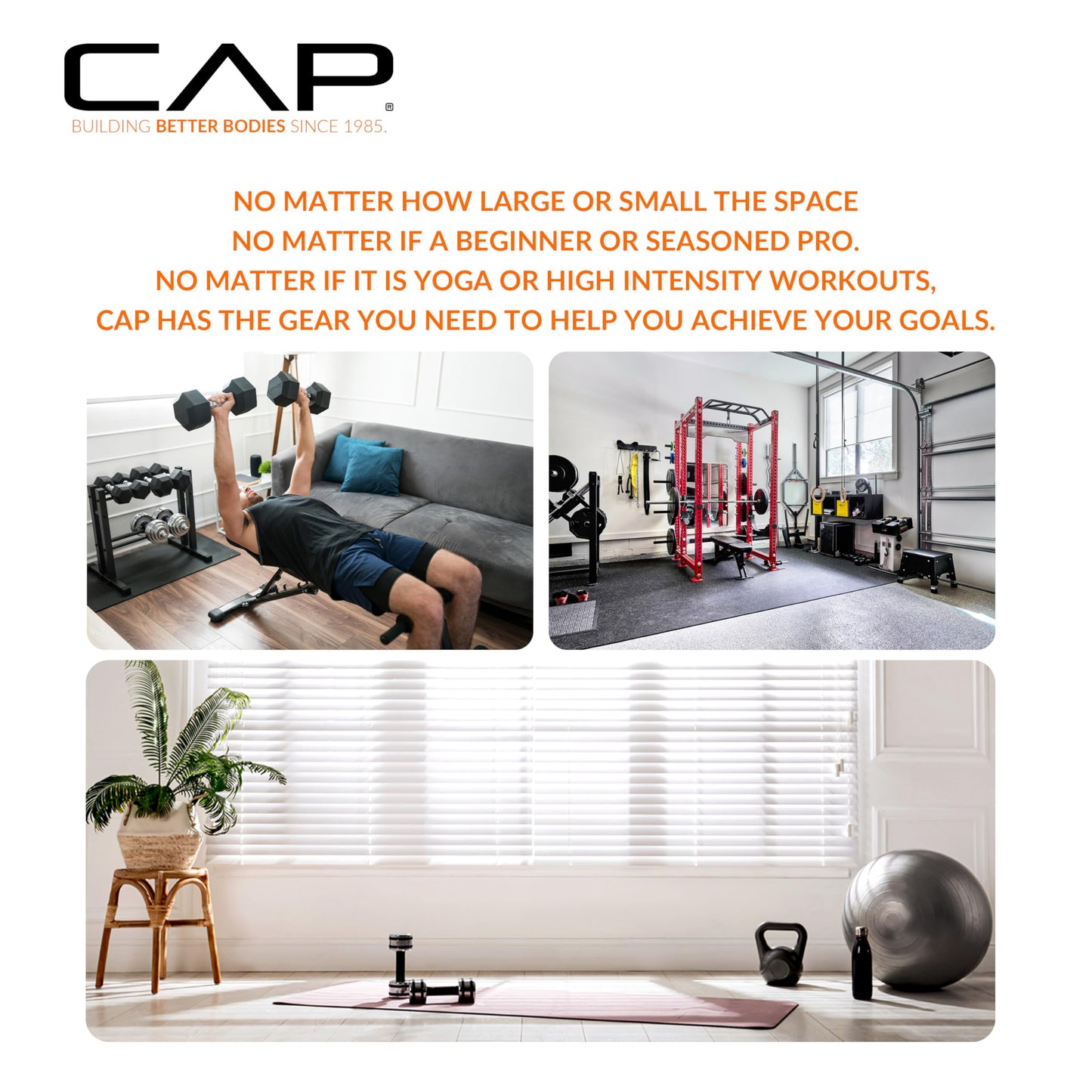 CAP Barbell Olympic Plate Tree Storage Rack for Weights and Bar, Red