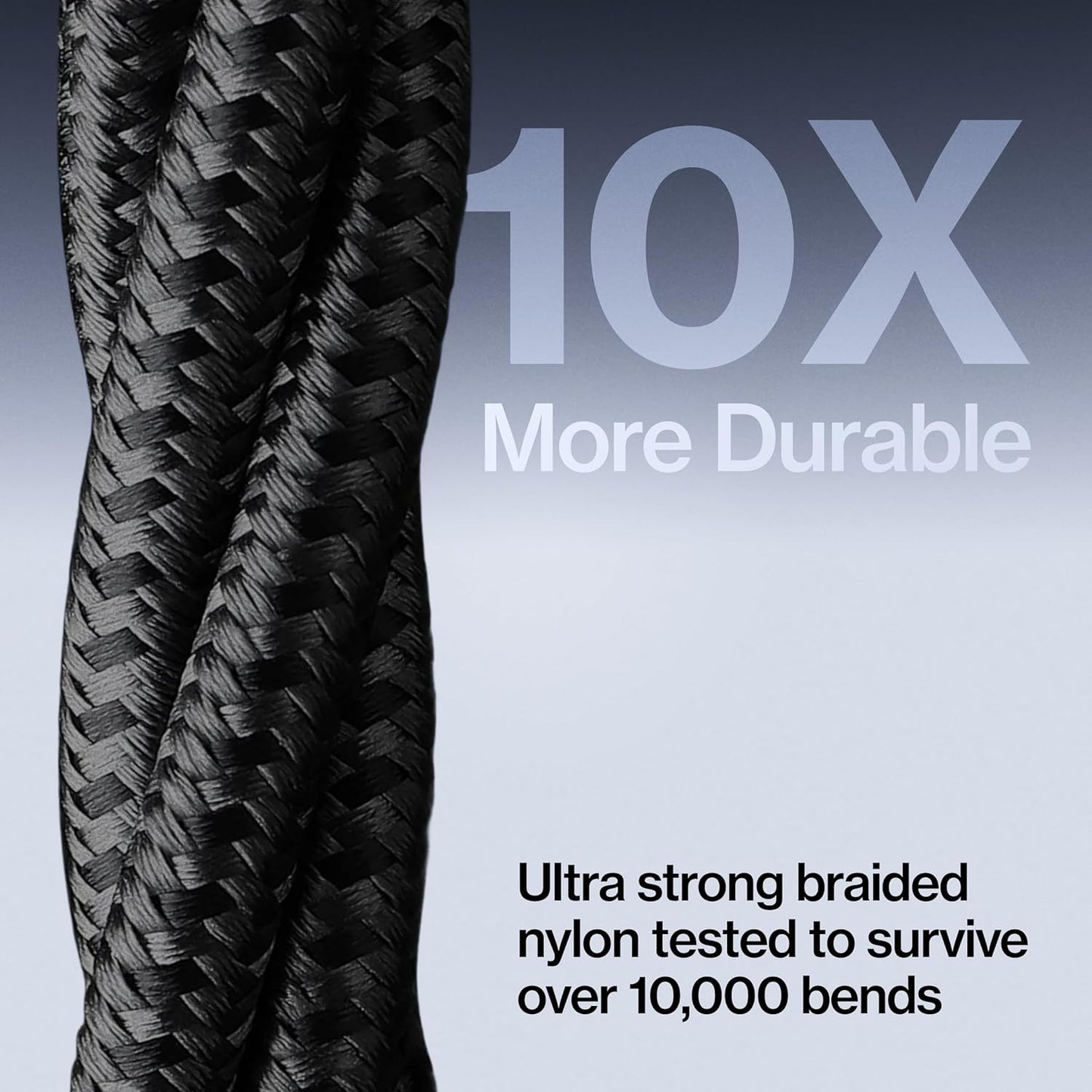 12W, 3FT Statik MagStack USB A to iPhone Cable MFi Certified, Clutter-Free Magnetic Charging Cable, Anti-Tangle Phone