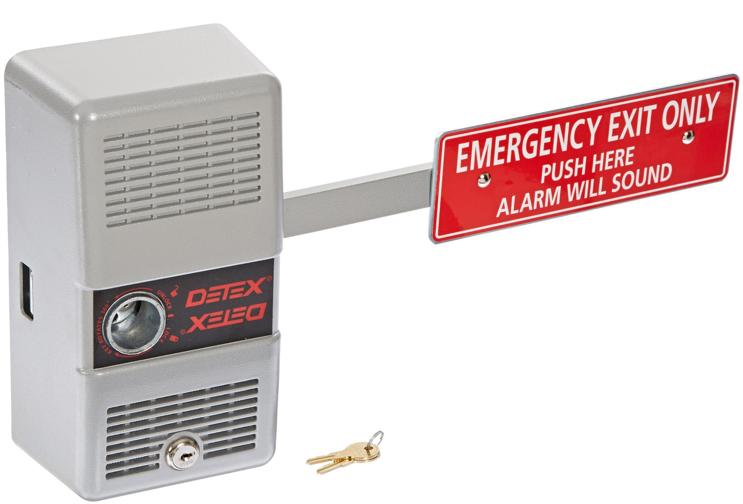 Detex - ECL230D Alarm Panic Exit Control Lock, Short Bar