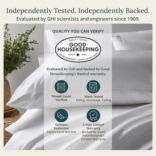 California Design Den King Size Bed Sheets Set - 400 TC Soft Cotton, Smooth Sateen Finish, Deep Pockets - Floral Blue/Pink