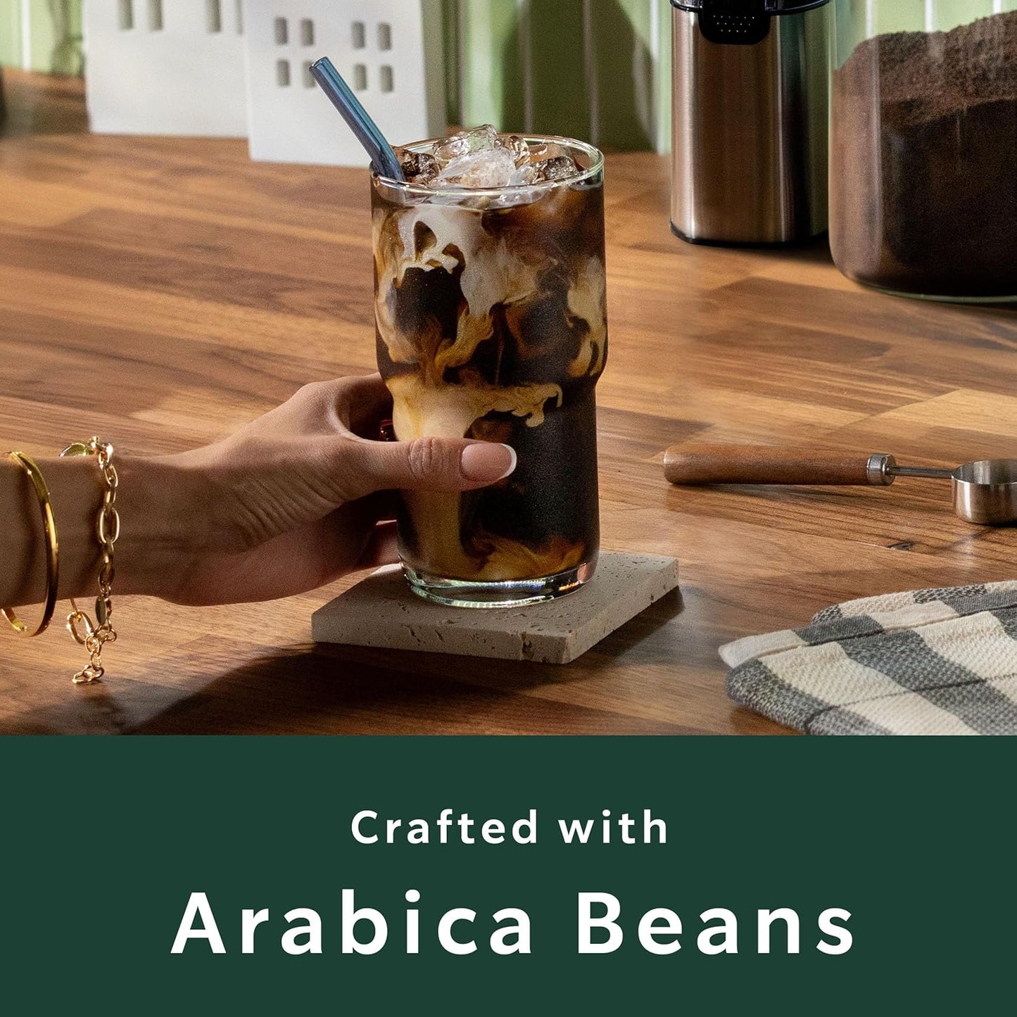 Starbucks Ground Coffee - Dark Roast Espresso Blend for Hot or Iced Beverages | 12 oz