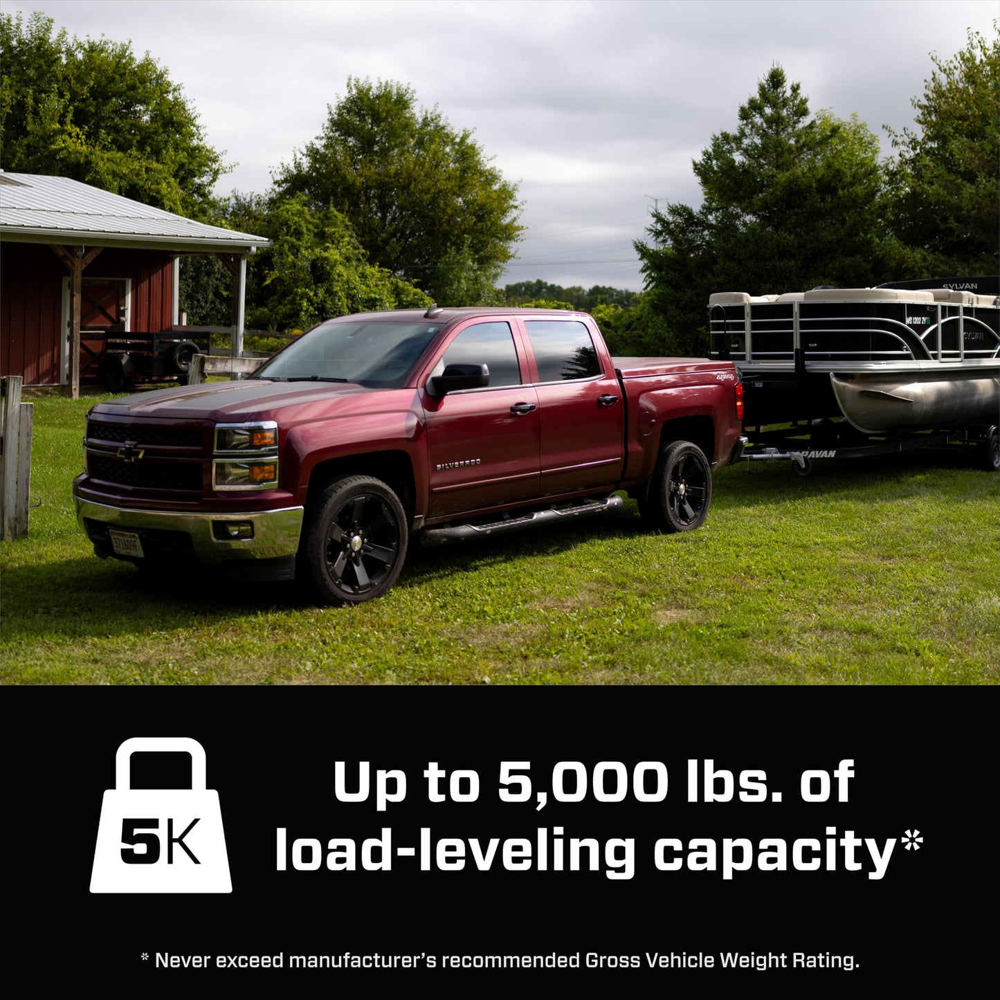 Air Lift LoadLifter 5000 Air Spring Kit for 2019-2026 Chevrolet Silverado 1500 4WD & RWD, 2019-2026 GMC Sierra 1500 4WD & RWD - 57288